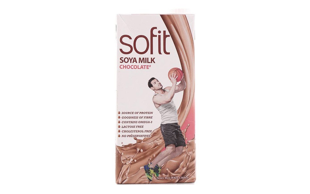 Sofit Soya Milk Chocolate    Tetra Pack  1 litre